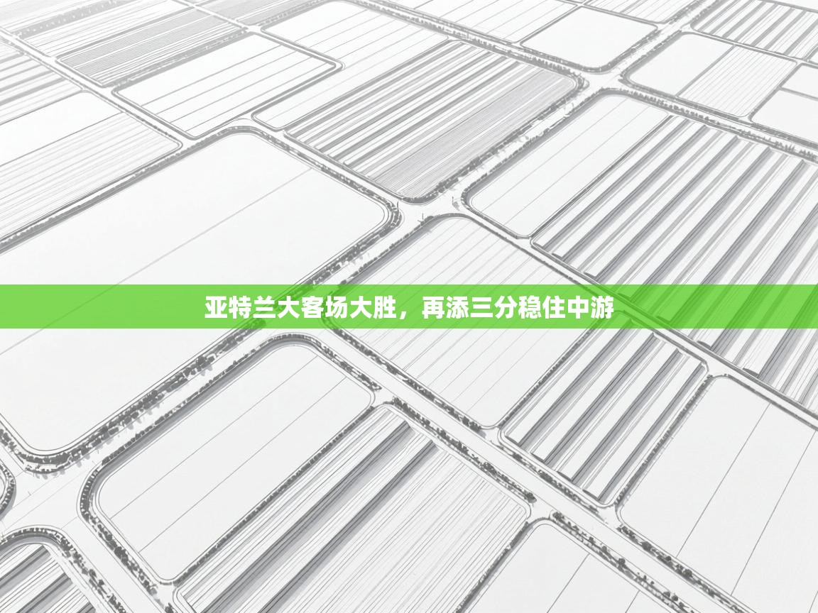 亚特兰大客场大胜，再添三分稳住中游  第1张