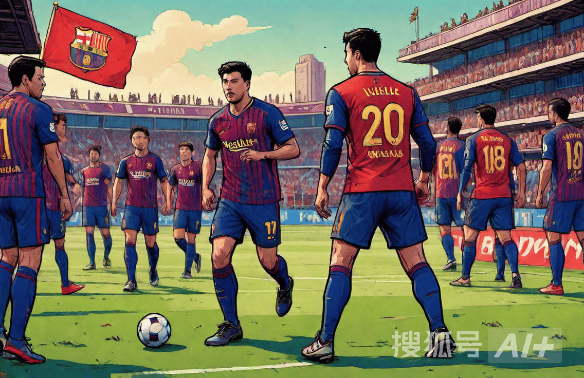 巴塞罗那新援首秀助攻，帮助球队获得胜利